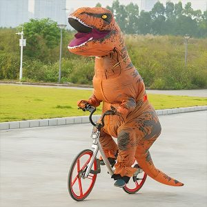Dinosaurus opblaasbaar kostuum | TREXCOS